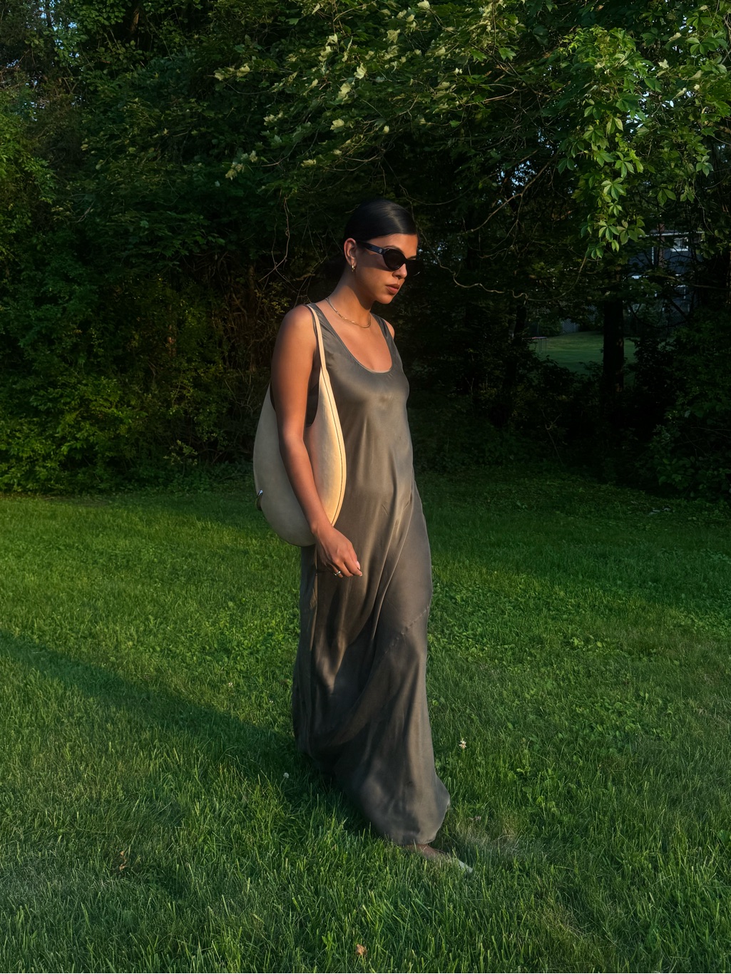 Dissh Olive Green Scoop Neck Tank